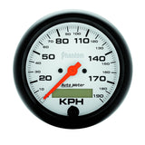 GAUGE; SPEEDOMETER; 3 3/8in.; 190KM/H; ELEC. PROG. W/LCD ODO; PHANTOM