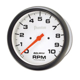 GAUGE; TACHOMETER; 5in.; 10K RPM; IN-DASH; PHANTOM