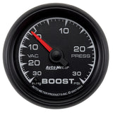 GAUGE; VAC/BOOST; 2 1/16in.; 30INHG-30PSI; MECHANICAL; ES