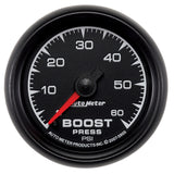 GAUGE; BOOST; 2 1/16in.; 60PSI; MECHANICAL; ES