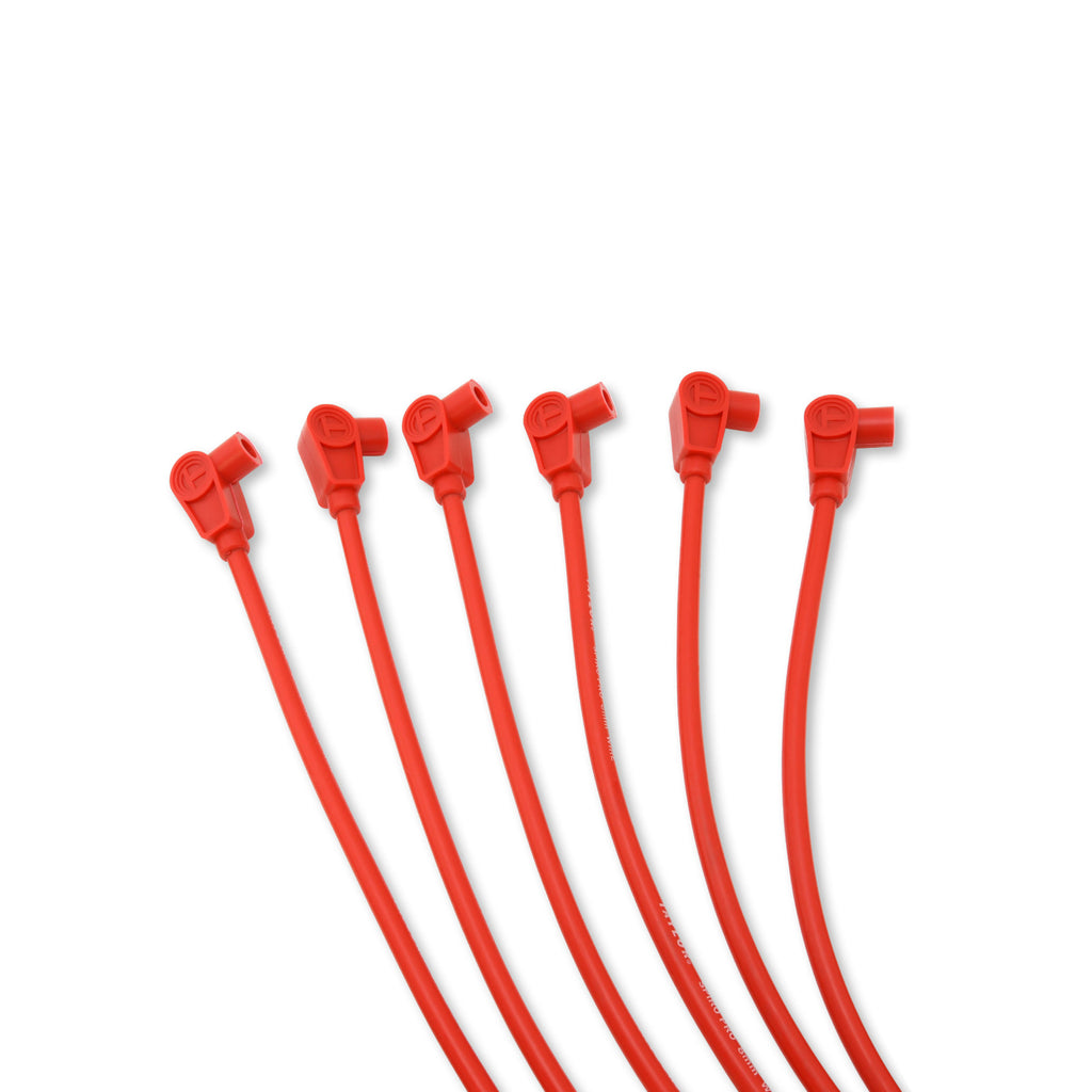 Taylor Cable 8mm Spiro-Pro custom 6 cyl red