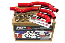 Load image into Gallery viewer, HPS Red Reinforced Silicone Radiator Hose Kit Coolant for Honda 05-09 CRF450X