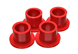 Rack And Pinion Bushing Set; Red; Performance Polyurethane;