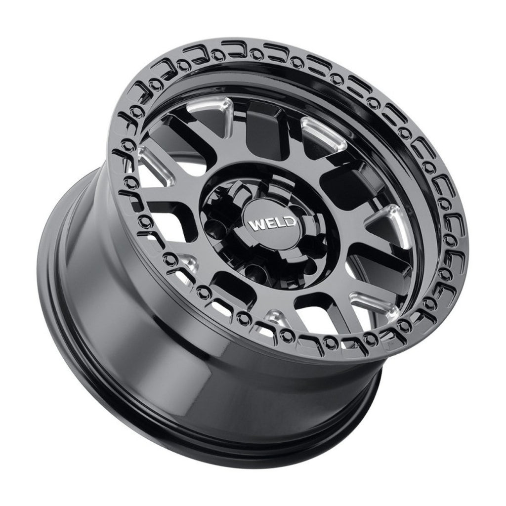 WELD Off-Road 20x12 Cinch 8x180  ET-44 BS4.75 Gloss BLK MIL / Gloss BLK 124.3 Wheel