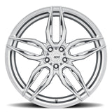 ADV.1 21x10.5 ADV005 DC 5x112 ET22 BS6.6 Platinum 66.56 Wheel