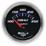 GAUGE; WATER TEMP; 2 1/16in.; 100-250deg.F; ELECTRIC; COBALT