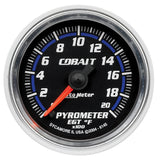 GAUGE; PYROMETER (EGT); 2 1/16in.; 2000deg.F; DIGITAL STEPPER MOTOR; COBALT