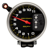 5in. TACHOMETER; 0-11;000 RPM; PEDESTAL W/QUICK LITE/PEAK MEMORY; PRO-COMP