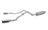 Cat-Back Dual Sport Exhaust System; Stainless