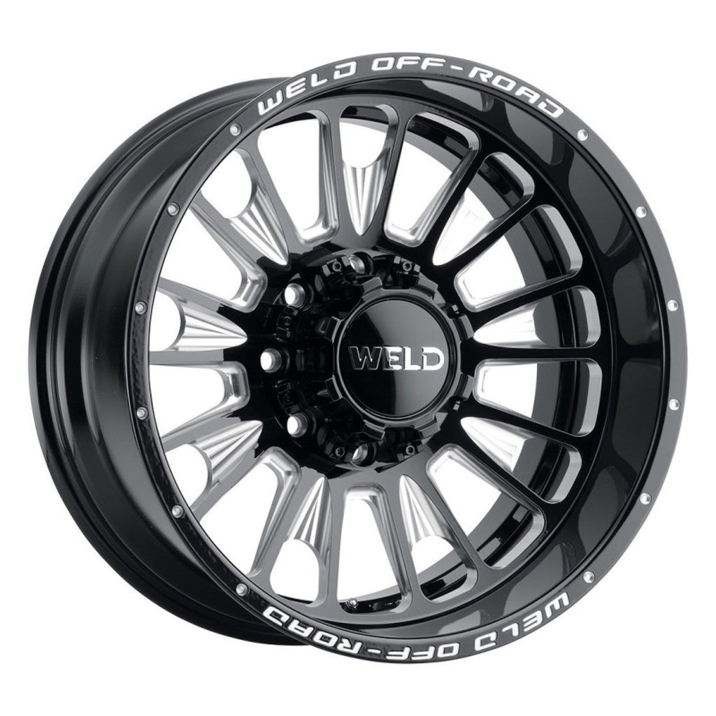 WELD Off-Road 20x10 Scorch 6x135 6x139.7 ET13 BS6.00 Gloss BLK MIL 106.1 Wheel