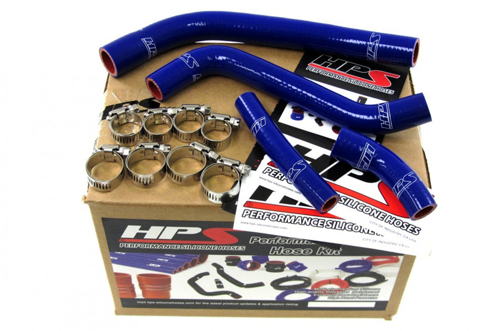 HPS Blue Reinforced Silicone Radiator Hose Kit Coolant for Yamaha 10-12 YZ450F
