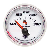GAUGE; OIL TEMP; 2 1/16in.; 140-300deg.F; ELECTRIC; C2