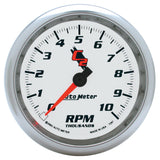 GAUGE; TACHOMETER; 3 3/8in.; 10K RPM; IN-DASH; C2