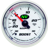 GAUGE; VAC/BOOST; 2 1/16in.; 30INHG-30PSI; MECHANICAL; NV