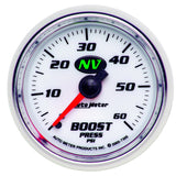 GAUGE; BOOST; 2 1/16in.; 60PSI; MECHANICAL; NV