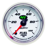 GAUGE; FUEL PRESSURE; 2 1/16in.; 100PSI; DIGITAL STEPPER MOTOR; NV