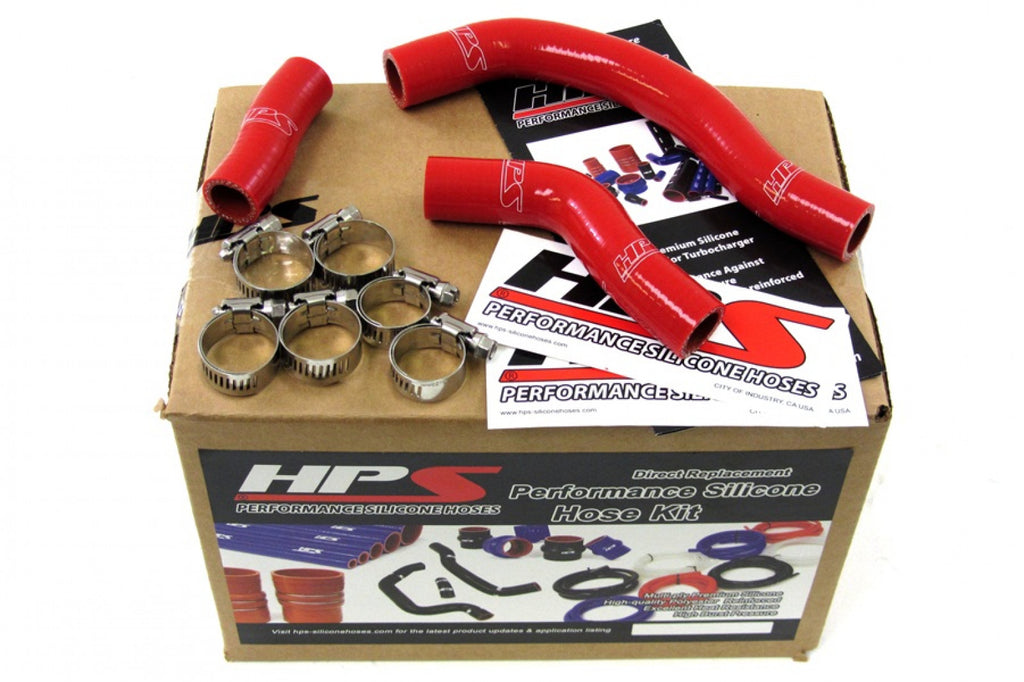 HPS Red Reinforced Silicone Radiator Hose Kit Coolant for KTM 2007 450SXSF