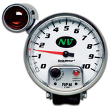 GAUGE; TACHOMETER; 5in.; 10K RPM; PEDESTAL W/EXT. SHIFT-LITE; NV