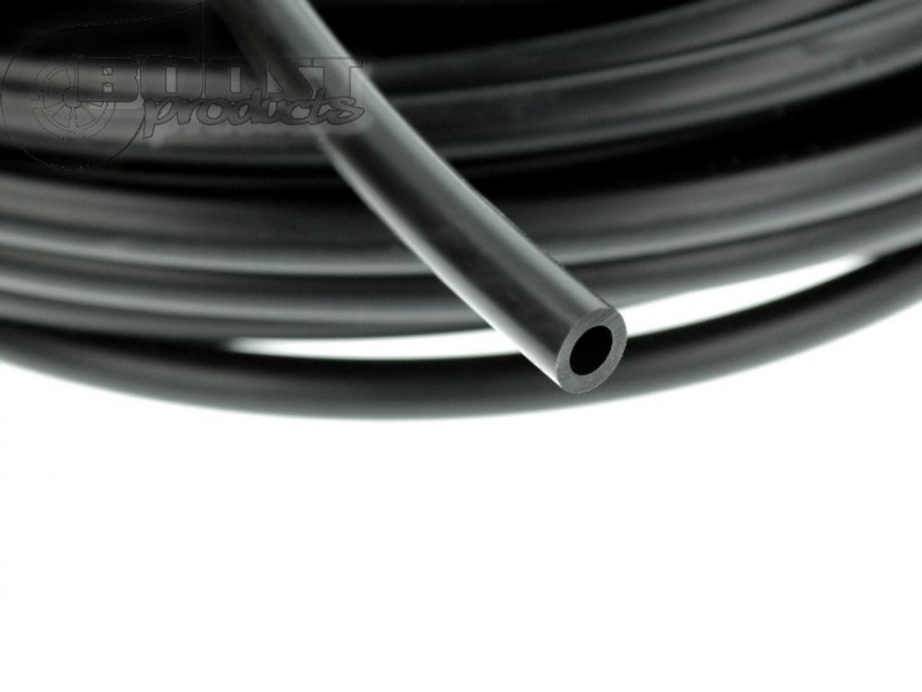 BOOST products Silicone Vacuum Hose 23/64" ID, Black, 15m (50ft) Roll