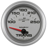 GAUGE; TRANSMISSION TEMP; 2 5/8in.; 100-250deg.F; ELECTRIC; ULTRA-LITE II