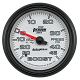 GAUGE; VAC/BOOST; 2 5/8in.; 30INHG-45PSI; MECHANICAL; PHANTOM II