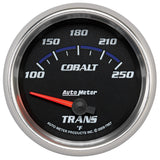 GAUGE; TRANSMISSION TEMP; 2 5/8in.; 100-250deg.F; ELECTRIC; COBALT