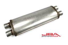 Load image into Gallery viewer, JBA Performance Perf Core Straight Through Muffler 2.5&quot; 304SS Dual/Dual