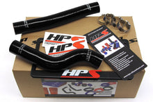 Load image into Gallery viewer, HPS Black Reinforced Silicone Radiator Hose Kit Coolant for Hyundai 10-12 Genesis Coupe 2.0T Turbo