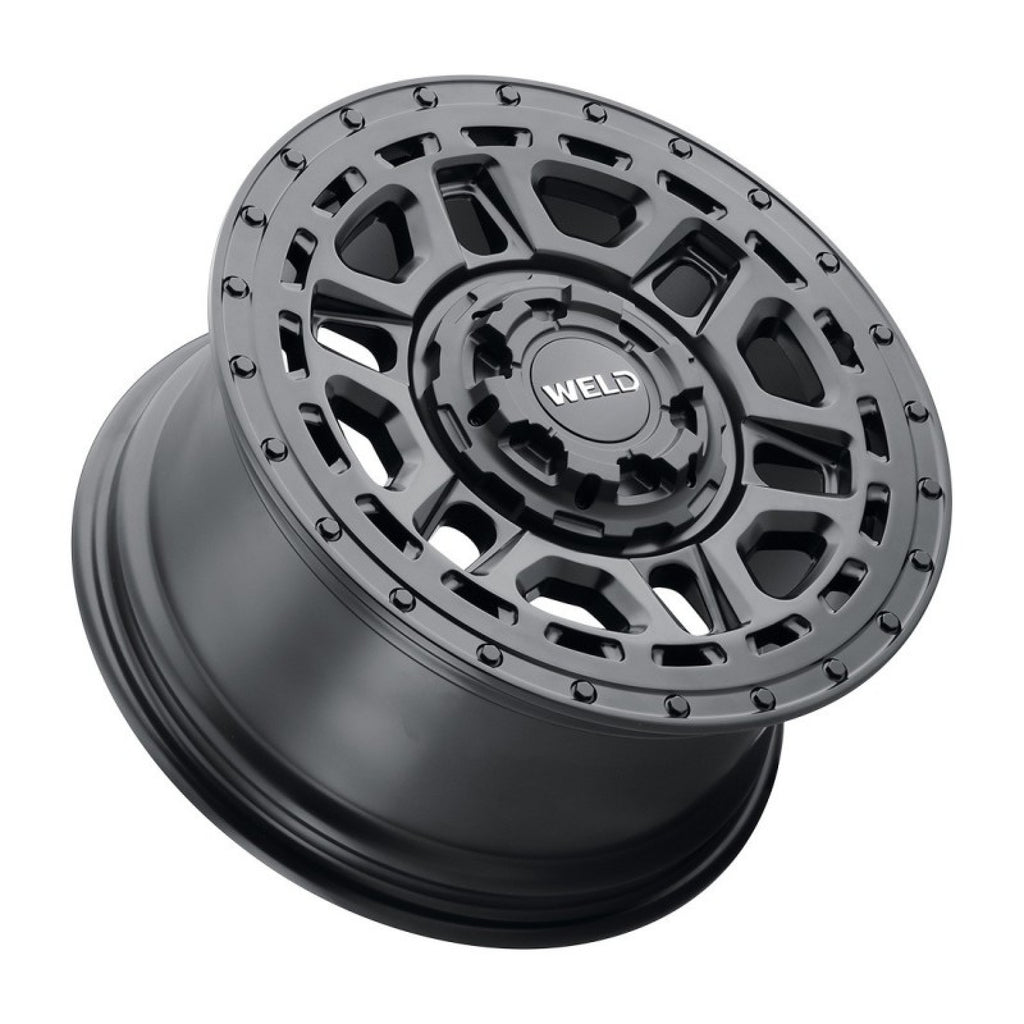 WELD Off-Road 17x9 Crux 8x165.1  ET00 BS5.00 Satin BLK 125.1 Wheel