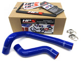 HPS Blue Reinforced Silicone Radiator Hose Kit Coolant for Mazda 93-97 RX7 FD3S