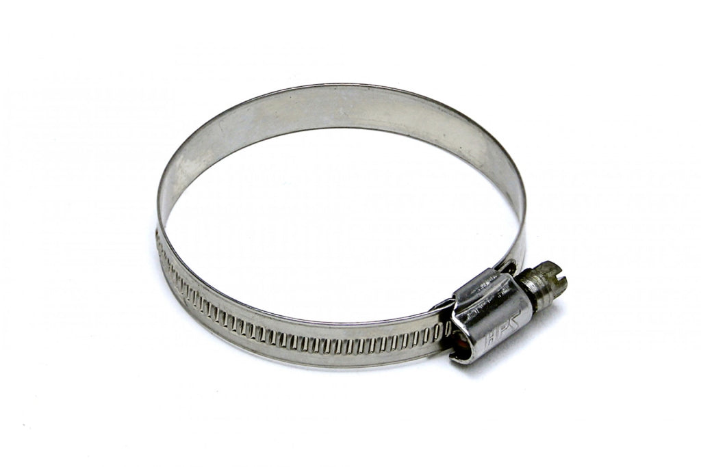 HPS Stainless Steel Embossed Hose Clamp SAE 28 - 1-1/4" - 2-1/4" (32mm-57mm)