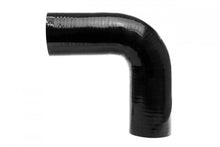 Load image into Gallery viewer, HPS 5/8&quot; (16mm) Silicone 90 Degree Elbow Coupler Hose, High Temperature 4-ply Reinforced, Black