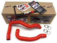 Load image into Gallery viewer, HPS Red Reinforced Silicone Radiator Hose Kit Coolant for Nissan 89-98 240SX w/ KA