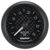 GAUGE; BOOST; 2 1/16in.; 35PSI; MECHANICAL; GT