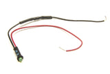 LED Dash Indicator Light; 1/8 in.; Green;