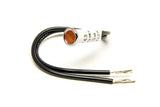 LED Dash Indicator Light; 5/16 in.; Amber;