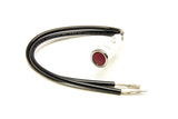 LED Dash Indicator Light; 5/16 in.; Red;