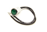 LED Dash Indicator Light; 0.5 in.; Green;