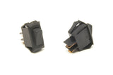 Small Rocker Switch; Momentary On: On/Off; Non-Lighted;