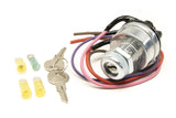 Weatherproof Universal Keyed Ignition Switch; Fits 3/4 in. Hole;