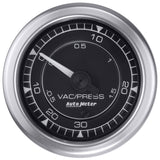 GAUGE; VAC/BOOST; 2 1/16in.; 30INHG-30PSI; DIGITAL STEPPER MOTOR; CHRONO