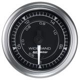 GAUGE; AIR/FUEL RATIO-WIDEBAND; ANALOG; 2 1/16in.; 8:1-18:1; STEPPER MOTOR; CHRO