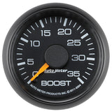 GAUGE; BOOST; 2 1/16in.; 35PSI; MECHANICAL; GM FACTORY MATCH