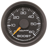 GAUGE; BOOST; 2 1/16in.; 60PSI; MECHANICAL; GM FACTORY MATCH