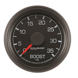 GAUGE; BOOST; 2 1/16in.; 35PSI; MECHANICAL; FORD FACTORY MATCH