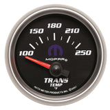 GAUGE; TRANSMISSION TEMP; 2 1/16in.; 100-250deg.F; ELECTRIC; BLACK; MOPAR