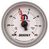 GAUGE; VAC/BOOST; 2 1/16in.; 30INHG-20PSI; MECHANICAL; WHITE; MOPAR