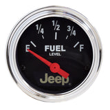 GAUGE; FUEL LEVEL; 2 1/16in.; 73OE TO 10OF; ELEC; JEEP