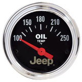 GAUGE; TRANSFER CASE TEMP; 2 1/16in.; 250deg.F; ELEC; JEEP