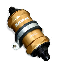 Load image into Gallery viewer, Fuelab 84821-5 In-Line Fuel Filter, 75 micron, Integrated Check Valve